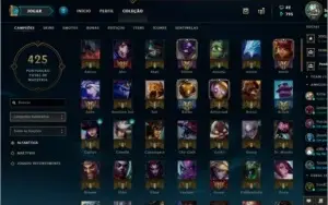 CONTA LOL DESDE 2014  - PLATINA 5 - 101 SKINS - LEVEL 90