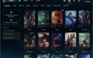 CONTA LOL MESTRE MMR ALTO
