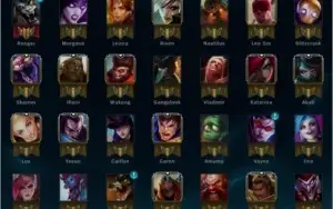 Conta platina 5  Varios campeões mmr alto