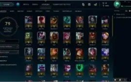 Conta Lol 85 Champs