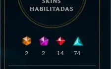 Conta League Of Legends, 200 Skins+, Ex Diamante!!