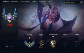 Conta Challenger League of legends