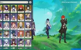 Conta Genshin, Com 12 Pernsonagens 5 Estrela, Raiden+Arma As