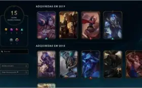 Conta D4 League of Legends + 15 skins