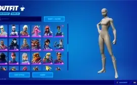 conta fortnite full stacked 200+ skins + salve o mundo
