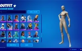 conta fortnite full stacked 200+ skins + salve o mundo
