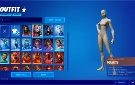 conta fortnite full stacked 200+ skins + salve o mundo
