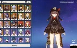 Conta END GAME ~ 20 T5 ~ Xiao e Hutao ASSINATURA