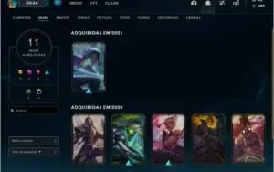 Conta League of Legends