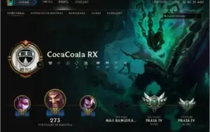 Conta lvl 30 Prata iv
