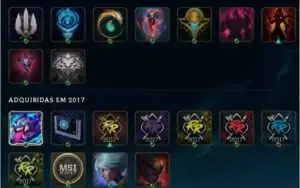 Conta de league of legends barata