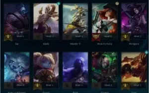 Conta de league of legends barata