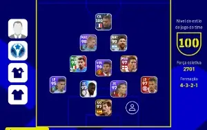 Conta efootball mobile com vários lendários + 2kk de GP