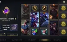 Conta de LoL Wild Rift Top!! Desde o primeiro Dia!!