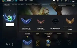 CONTA DE LOL - ELO D3 COM 199 SKINS