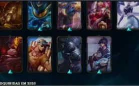 MUITAS SKINS, FULL ACESSO, 114champs