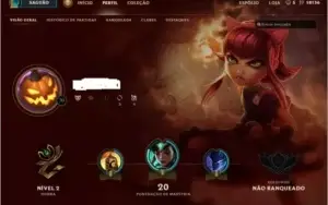 Conta league of Legends
