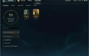 Conta league of Legends