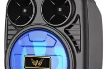 Caixa Caixinha Som Portátil Bluetooth 8w Rgb Potente Top