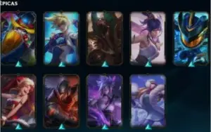 Conta League Of Legends barata com skin cara