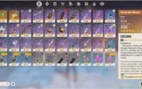 A55 Com 6 personagens 5* || 3 Armas 5*