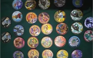 Tazos Metalicos & Brilhantes/Cards 3D/ Marvel ElmaChips