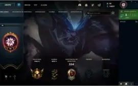 CONTA LOL 6 VITORIOSAS 7ª GARANTIDA GOLD 4