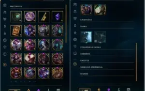 CONTA LOL 6 VITORIOSAS 7ª GARANTIDA GOLD 4