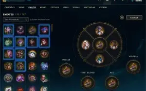 Conta lol mestre com skins prestigios e muita essencia e rp