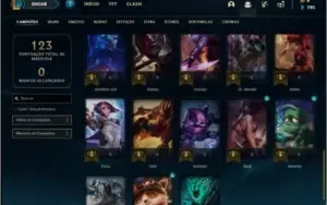 Conta ouro 1 barata com 8 skins e 38 champs