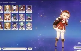 Genshin Impact - 4 5* Klee+Qiqi+Mona+Jean Ar26