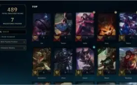 Conta ouro 3 com TODOS os champs e 134 skins