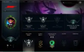 Conta de lol, unico dono, email, 6 anos de acc 200 skins+