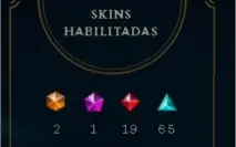 Conta de lol, unico dono, email, 6 anos de acc 200 skins+