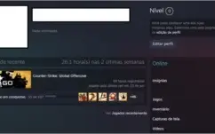 Conta de csgo prime