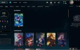 CONTA LOL MAIN SUP