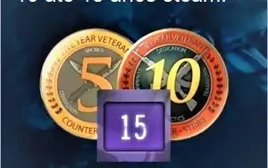 Contas aleatórias com PRIME CS:GO 10,11,12,13... ou 15 anos