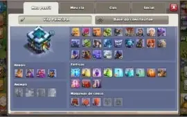 Conta Cv13 Clash of Clans