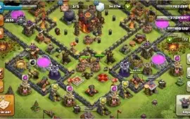 clash of clans CV10
