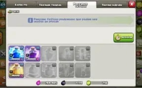 CONTA CLASH OF CLANS CV8 BEM UPADO TROCA DE NOME HABILITADO