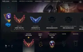 Conta Gm Flex Diamante Iv Soloq Lol