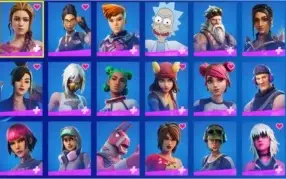 Conta fortnite 150+ skins