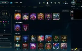 Conta Skins Vitoriosas desde a Elise