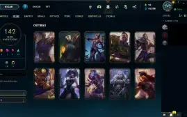 Conta Skins Vitoriosas desde a Elise