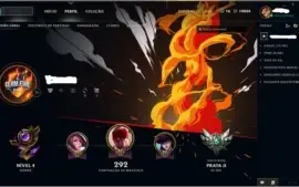Conta LOL lvl 30,Todos os Champs mais 109 Skin's