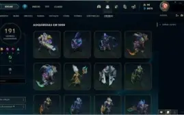 845 SKINS + PLATINA IV + NIVEL 522 + Cc pessoal nunca banida
