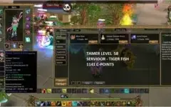 contas no talisman online com itens, pets e muitos c-points