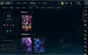 CONTA LOL UNRUNKED S3- MMR OURO MAIN SUP E MONO ADC