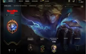 Conta League Of Legends