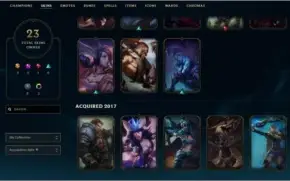 SMURF DIAMOND 3, 51 CHAMPIONS E 23 SKINS